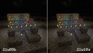 Minecraft Caves And Cliffs Update Texture Change
