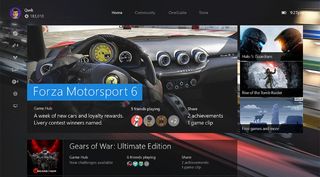 New Xbox One interface