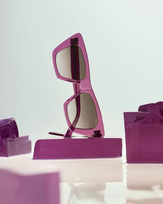 Colourful sunglasses in magenta by Celine