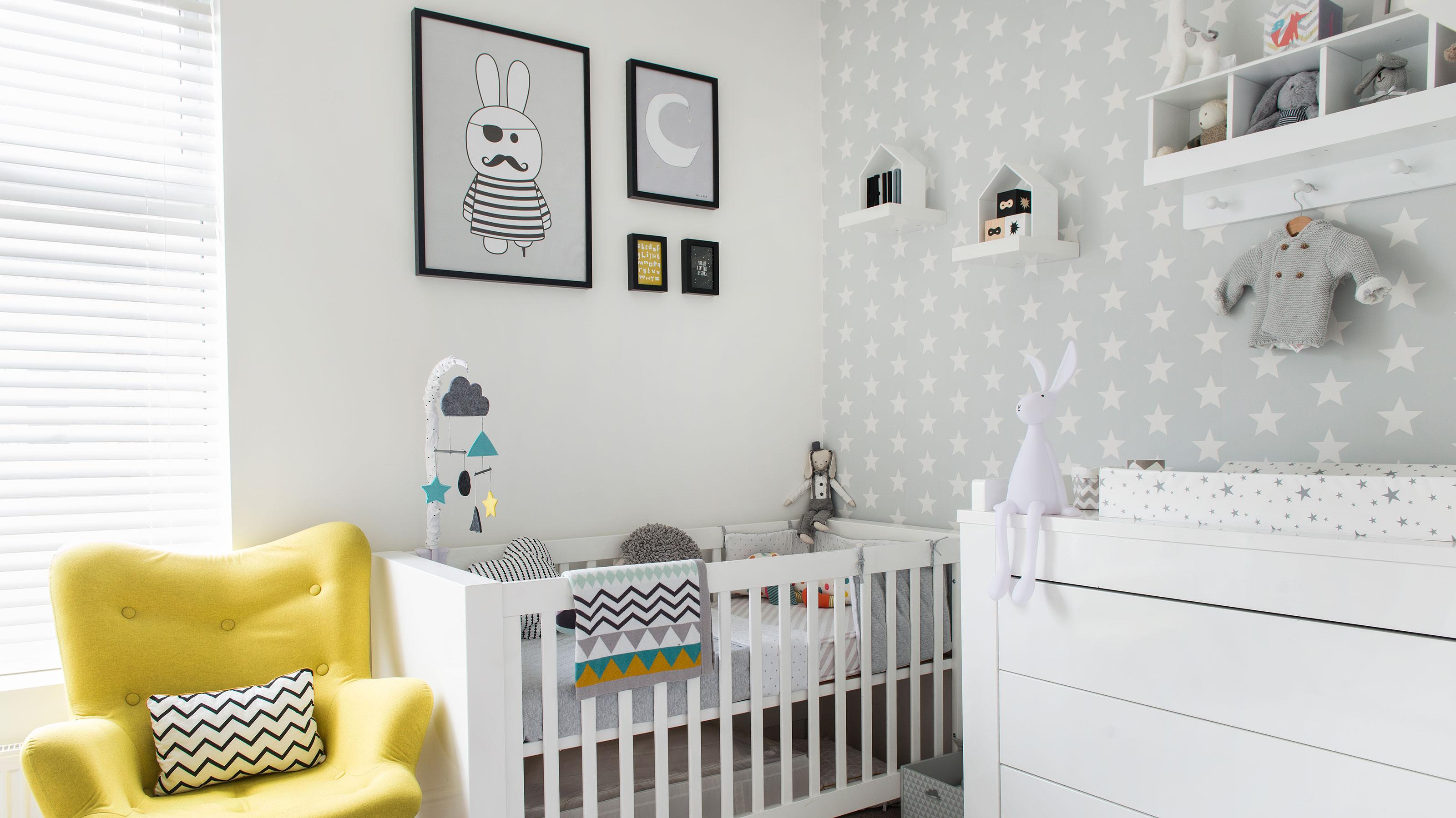 Pictures for Childrens Bedroom Baby Room Decor Grey and Yellow Nursery Prints 