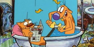 Jim Cummings and Tom Kenny on CatDog