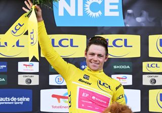 'A lot of firsts this week' - US criterium champion Luke Lamperti earns success at Paris-Nice with a WorldTour victory and a debut stint in leader's jersey