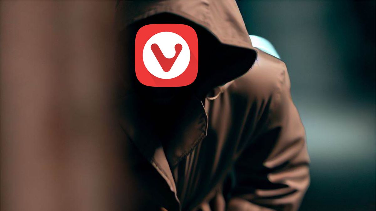 Vivaldi logo sneaking around