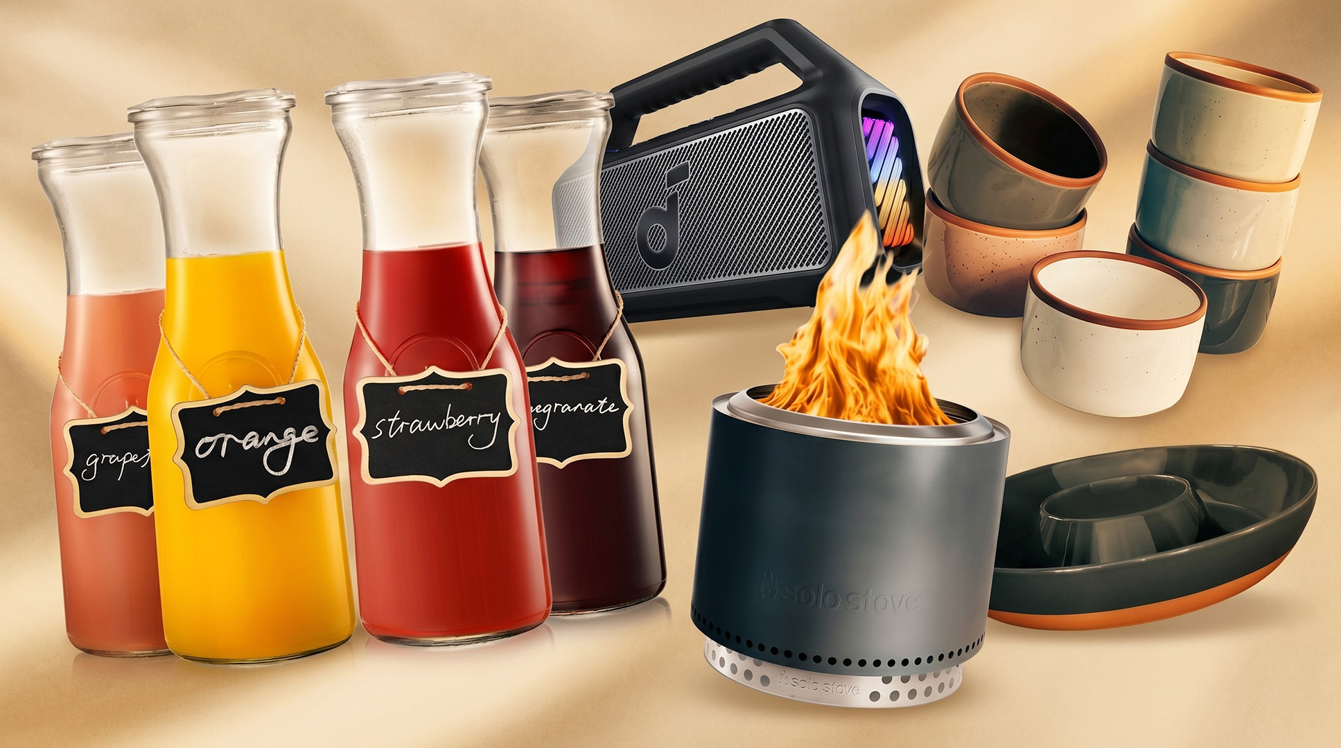 A selection of summer hosting essentials.