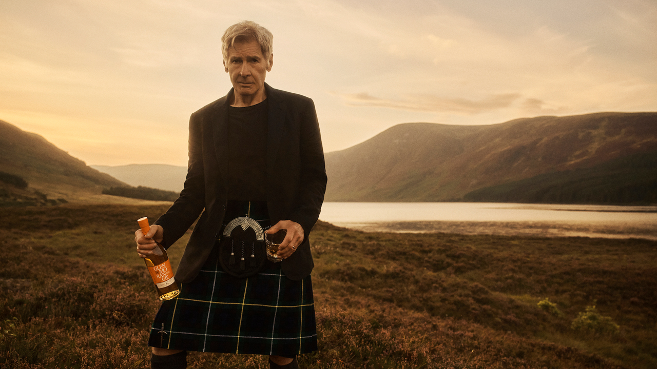 Harrison Ford and Joel Edgerton talk kilts, castles and their new Highlands-inspired Glenmorangie whisky short film series