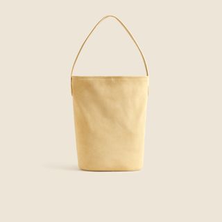 Berkeley Bucket Bag in Leather and Suede