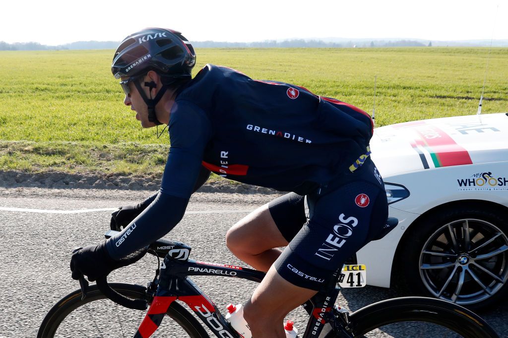 SAINTCYRLECOLE FRANCE MARCH 07 Richie Porte of Australia and Team INEOS Grenadiers during the 79th Paris Nice 2021 Stage 1 a 166km stage from SaintCyrlEcole to SaintCyrlEcole ParisNice on March 07 2021 in SaintCyrlEcole France Photo by Bas CzerwinskiGetty Images