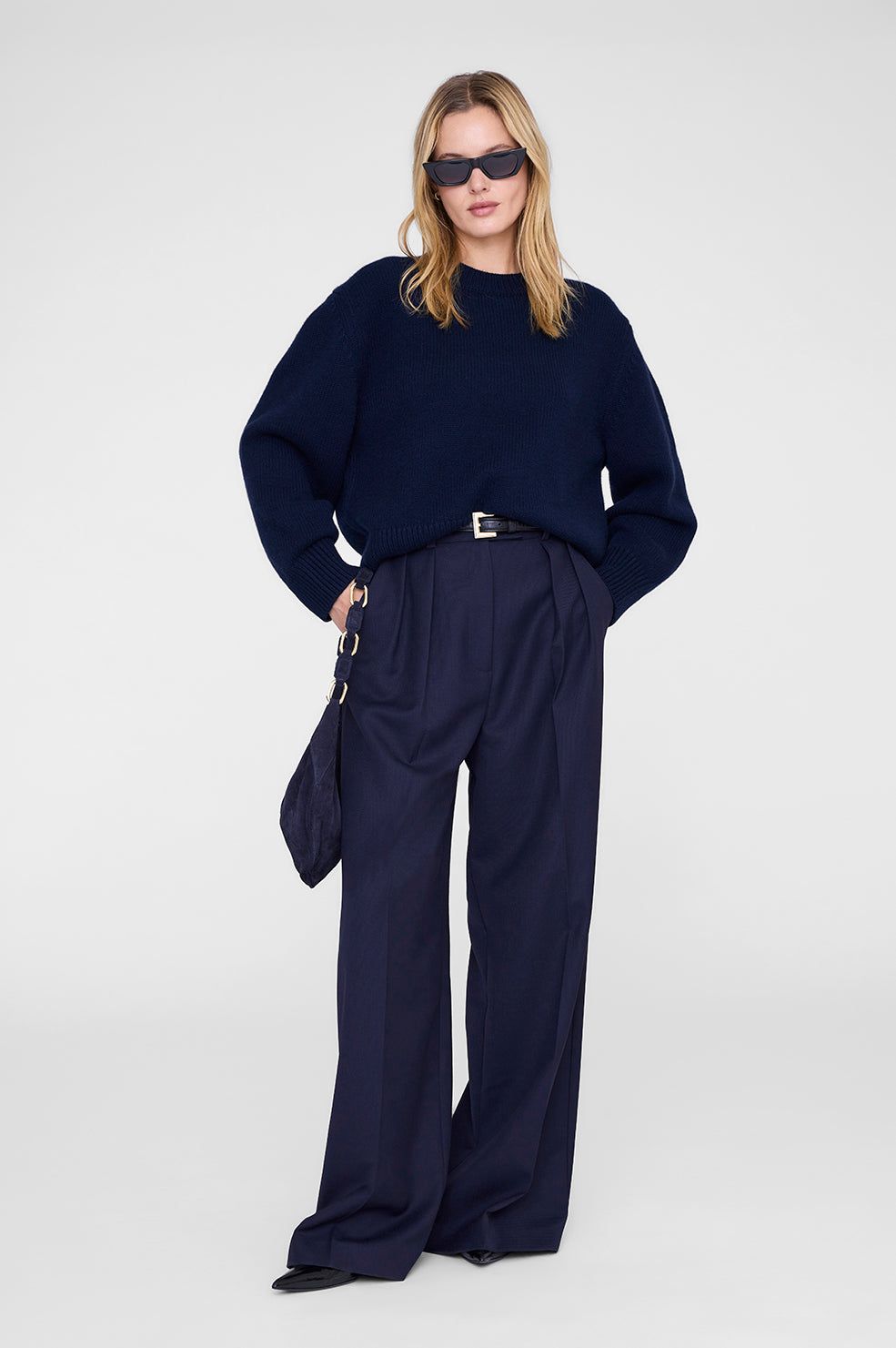Lou Trouser - Midnight Blue