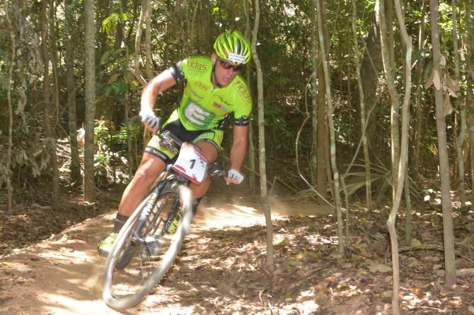 Wolfgang Krenn, feeling the heat in Cairns.