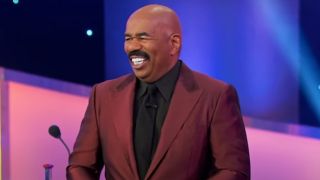 Steve Harvey on Celebrity Family Feud