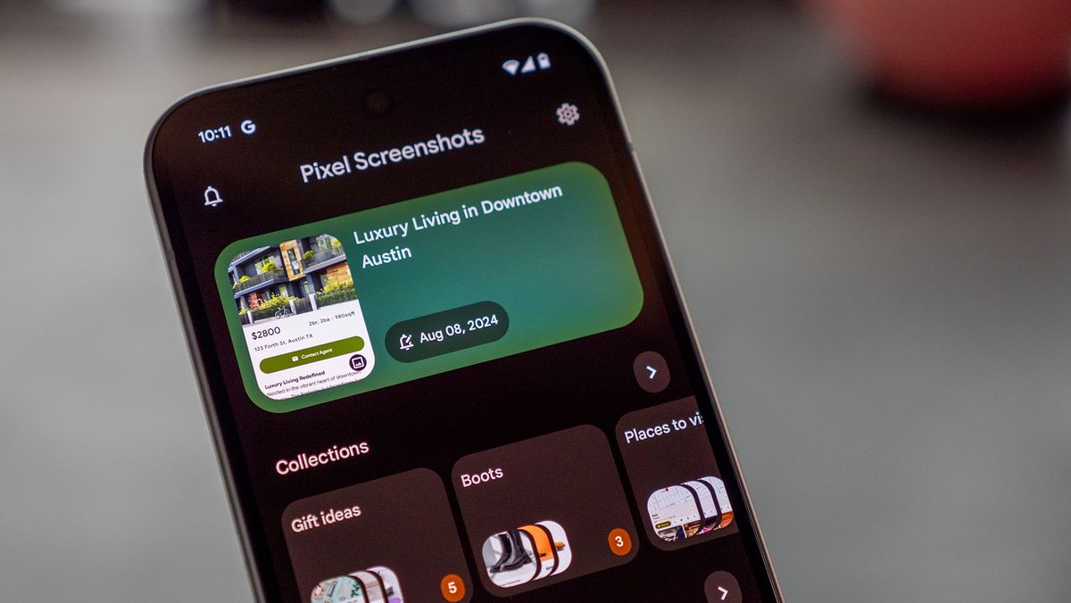 Pixel Screenshots app grabs a few QoL updates and a capture shortcut