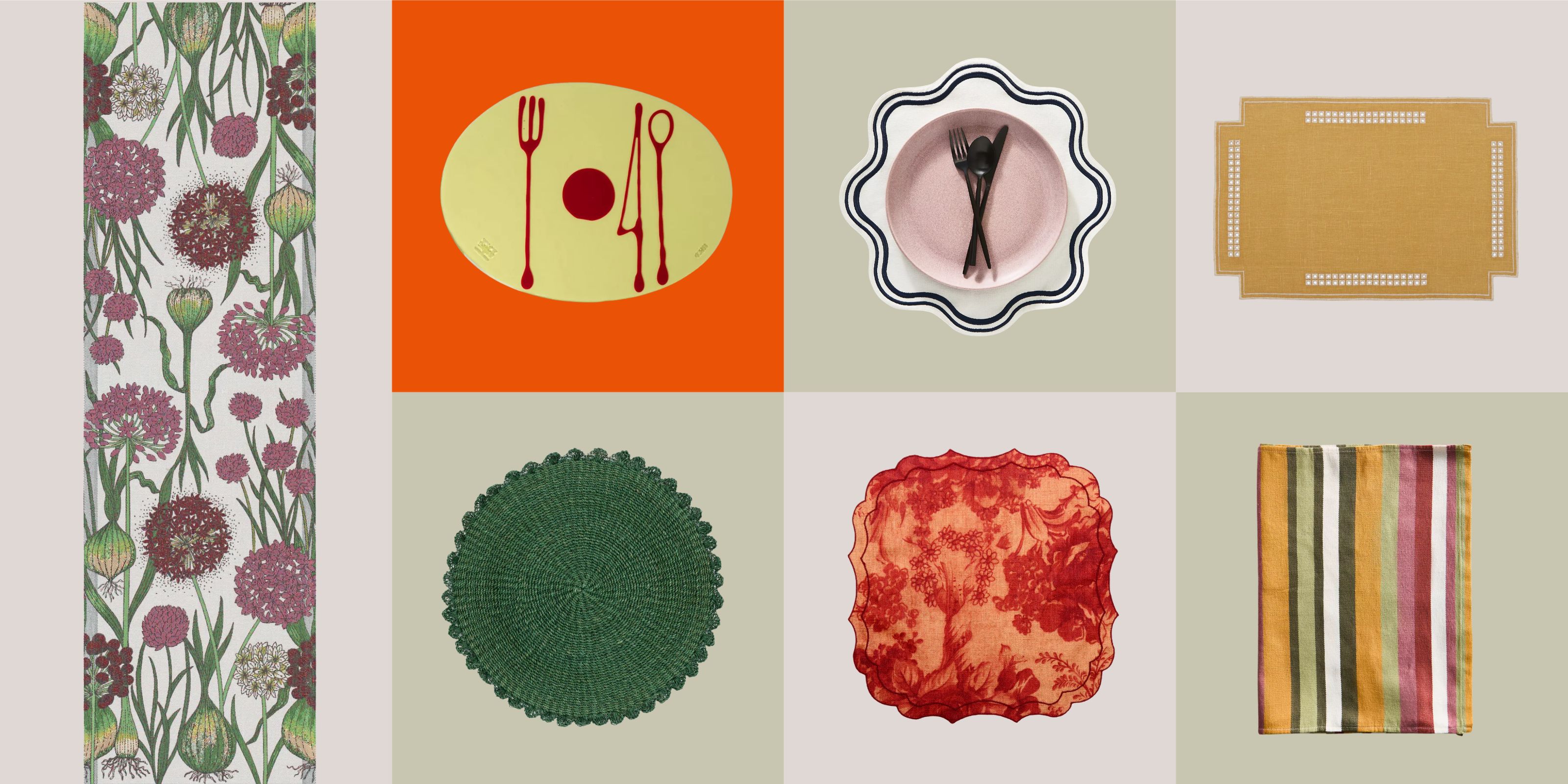 Table Runners and Placemats 