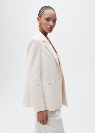 Straight-Fit Suit Jacket - Women | Mango Usa