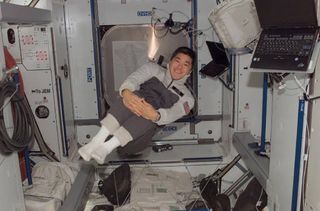 Station Astronaut Draws Support From Earth After Family Loss