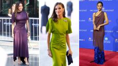 Zoe Saldana, Eva Longoria, Queen Letizia wearing Victoria Beckham dresses