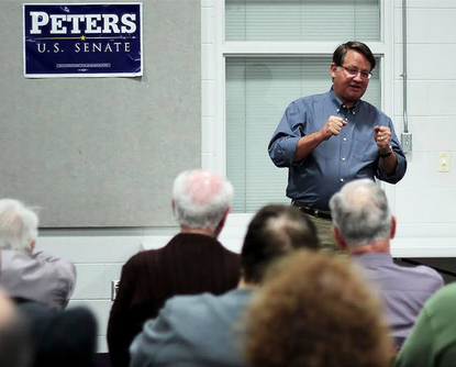 Democrat Gary Peters is pulling way ahead in Michigan's vital Senate race