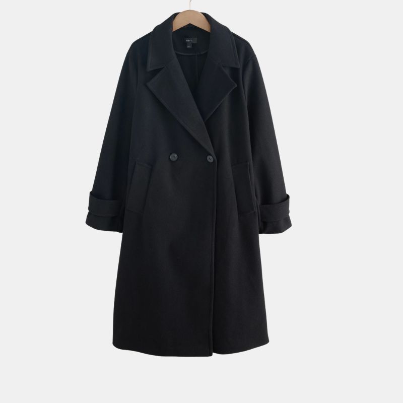 Image of black long coat