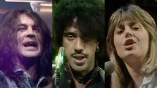 Ian Gillan, Phil Lynott and Suzi Quatro on Top Of The Pops