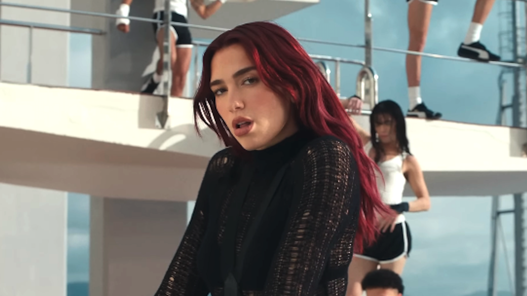 Dua Lipa in Illusion music video