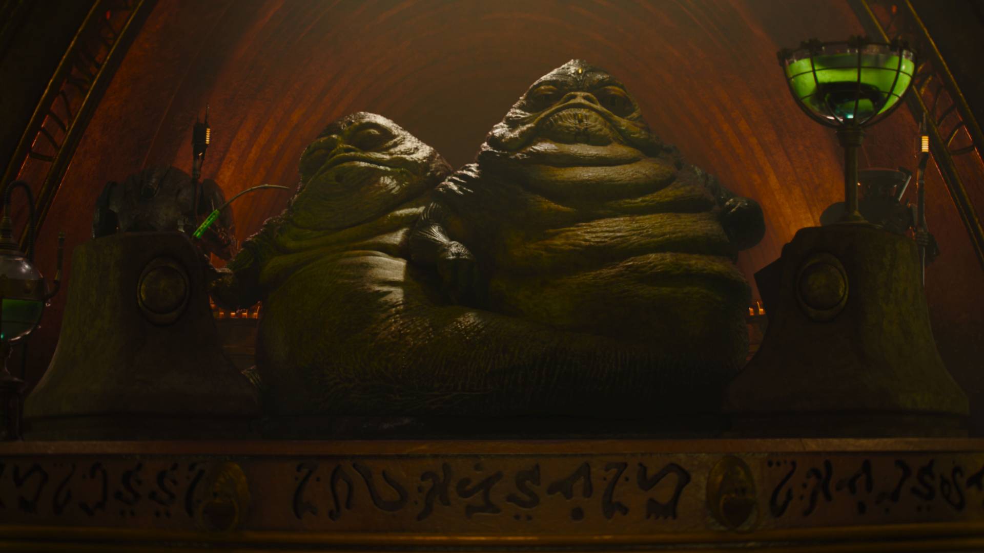 The Hutt Twins in The Mandalorian and Grogu