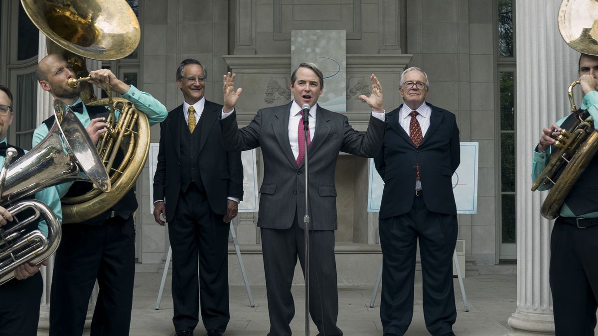 John Rothman, Matthew Broderick and Sam Anderson in Painkiller