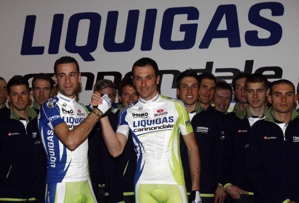 Ivan Basso and Vincenzo Nibali will share leadership duties at Liquigas-Cannondale in 2011.