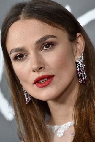 Keira Knightly with brown eyeliner