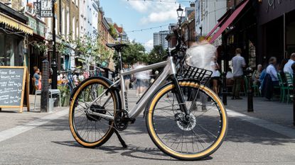 Best electric bike: Pictured here, the Volt London ebike on a street