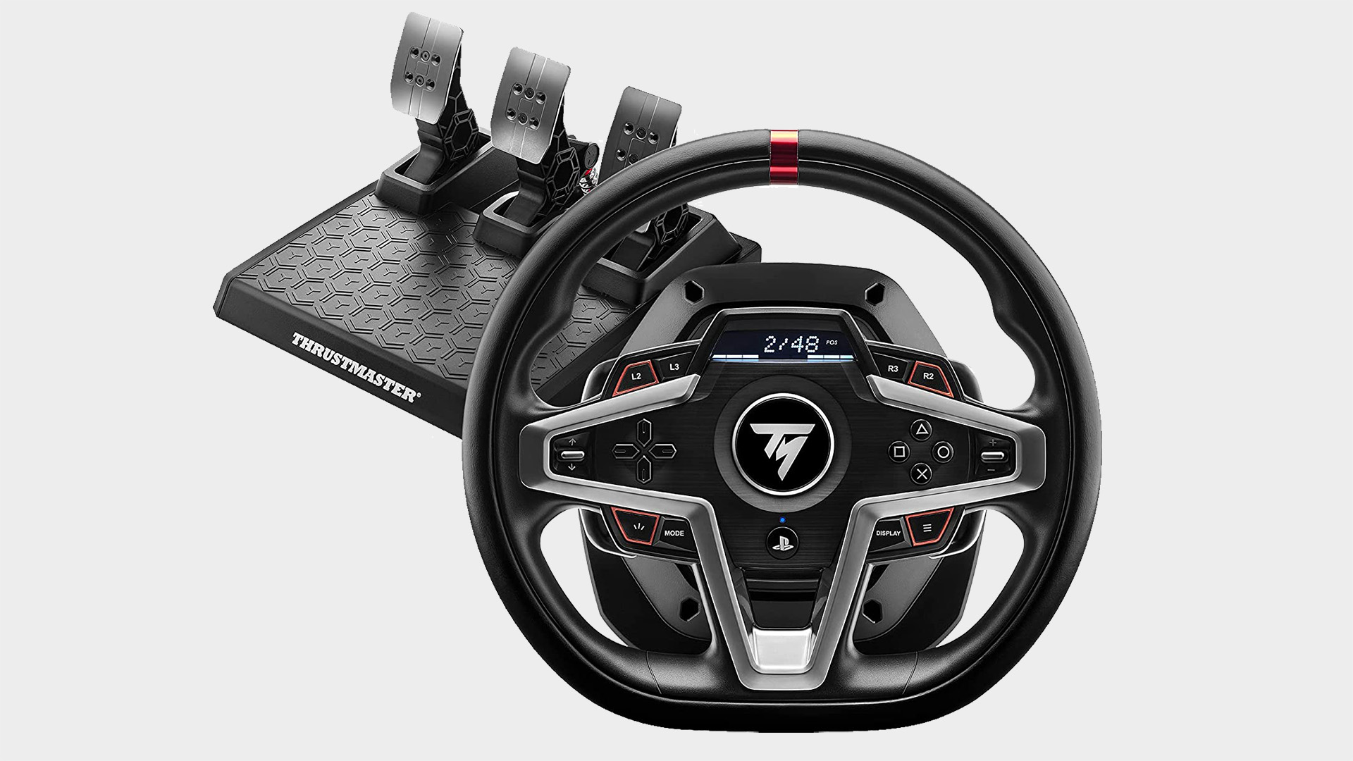 Thrustmaster T248 racing wheel with pedals