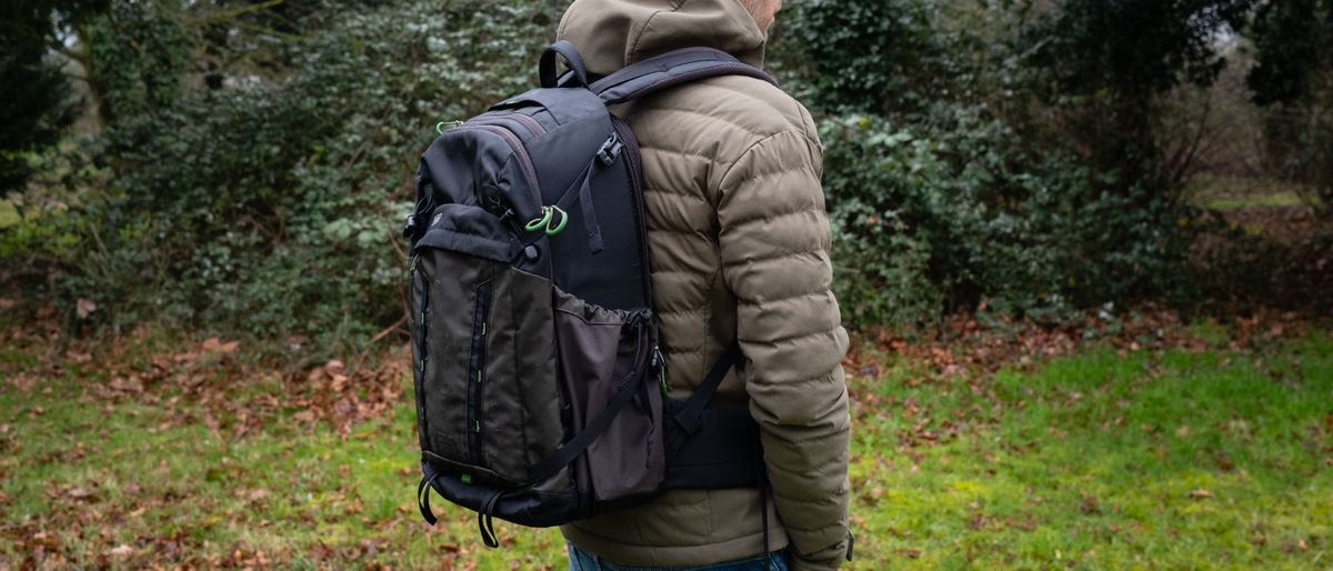 Mindshift Backlight 26L being worn