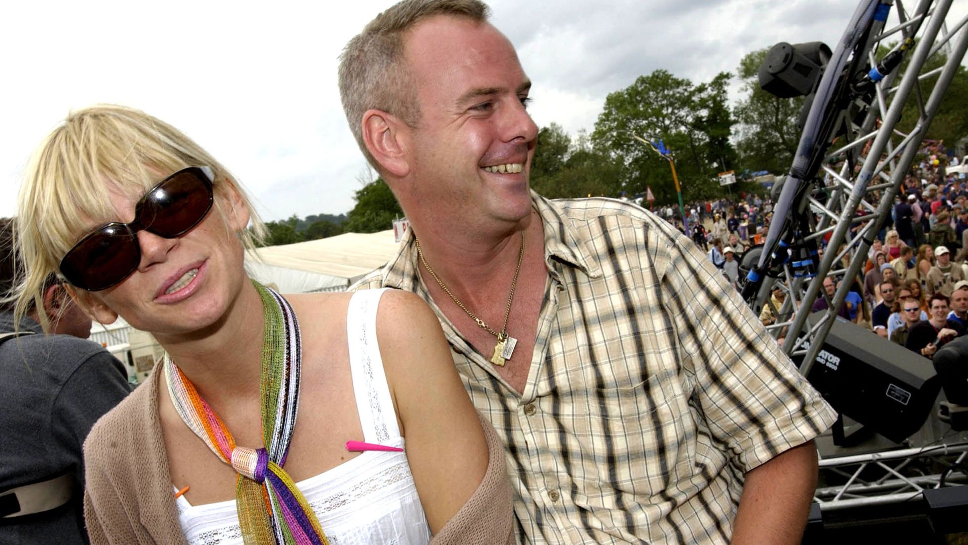 Zoe Ball and Fatboy Slim in 2002