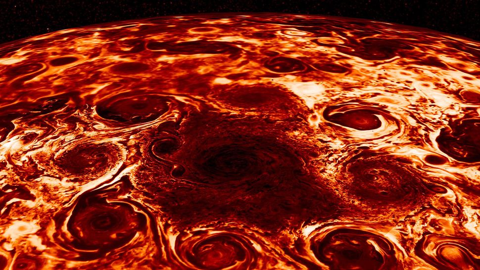 Mystery of Jupiter's persistent geometric storms may be solved