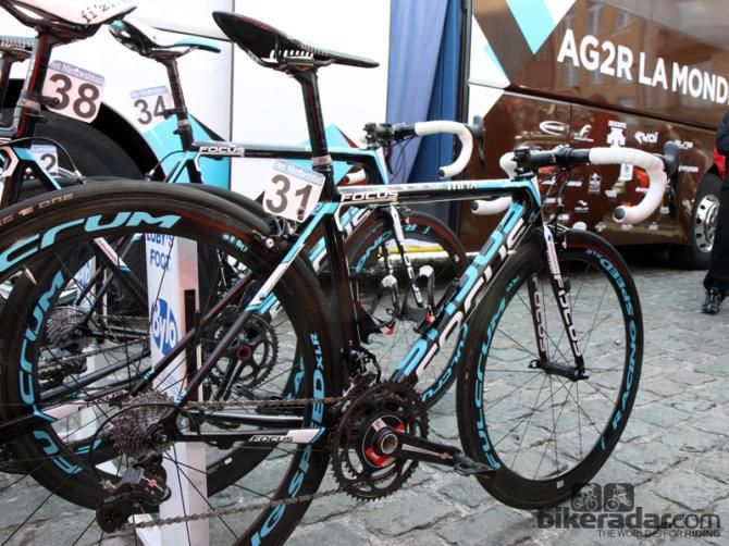Davide Appollonio's (Ag2r-La Mondiale) Focus Izalco Max at Scheldeprijs