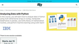 Best Python online courses: edX