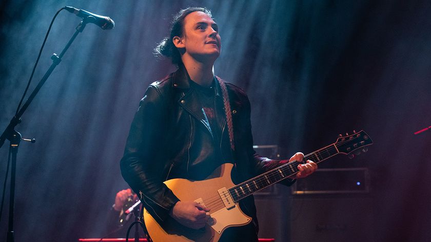 Chris Buck of Cardinal Black performs at O2 Shepherd&#039;s Bush Empire on December 11, 2021 in London, England
