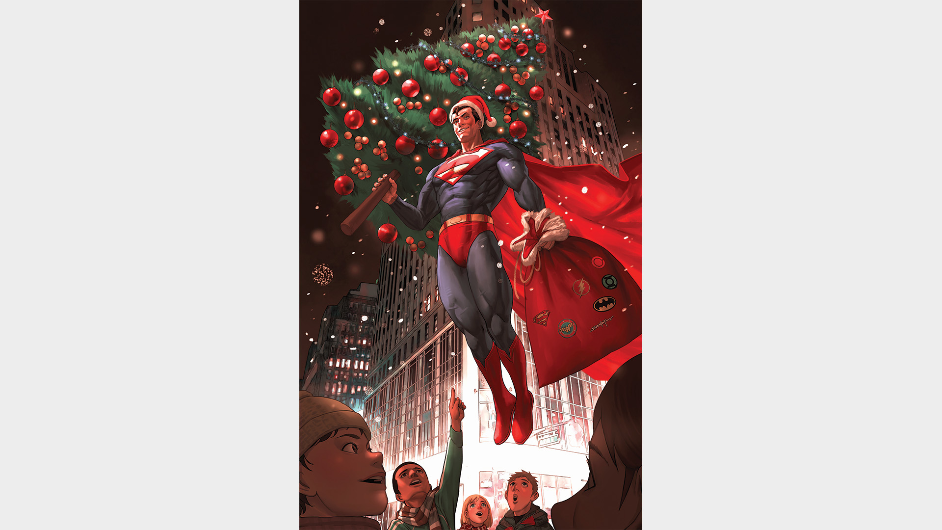 DC reveals its full slate of December 2024 comics and covers featuring Superman, Batman, the Justice League, Santa Claus, and more