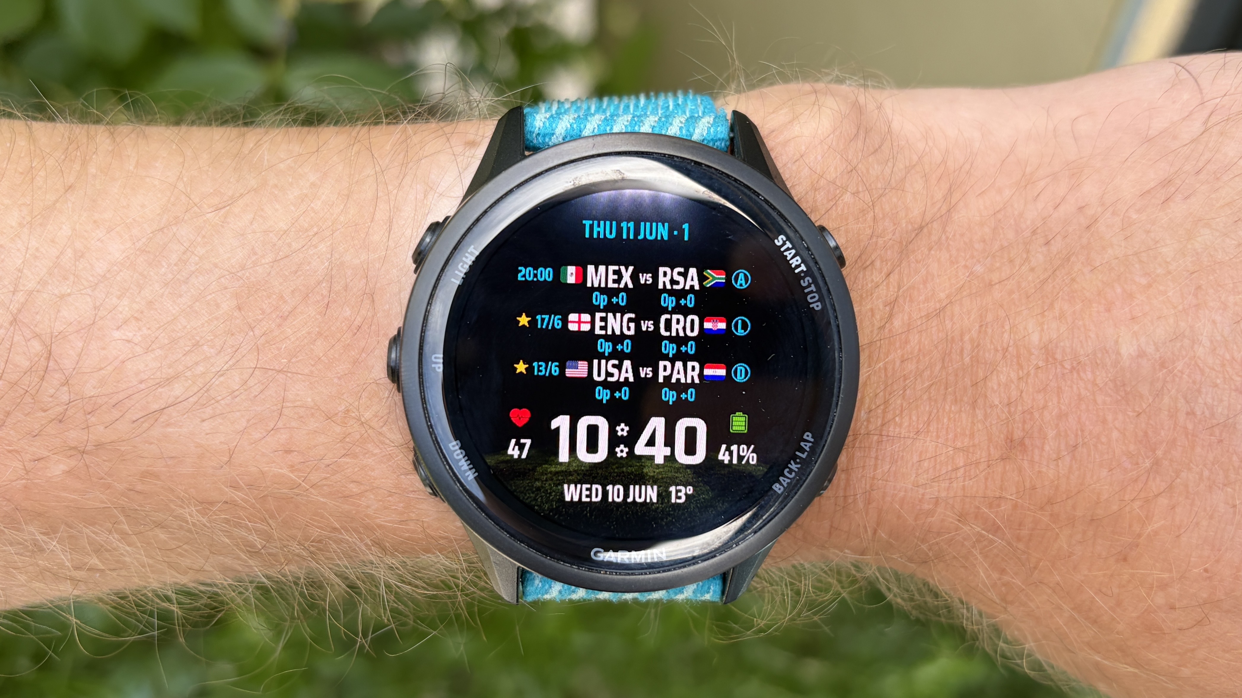 Garmin Forerunner 970 World Cup Watch Face