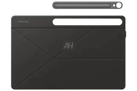 Galaxy Tab S10 FE series hybrid book cover in black and blue