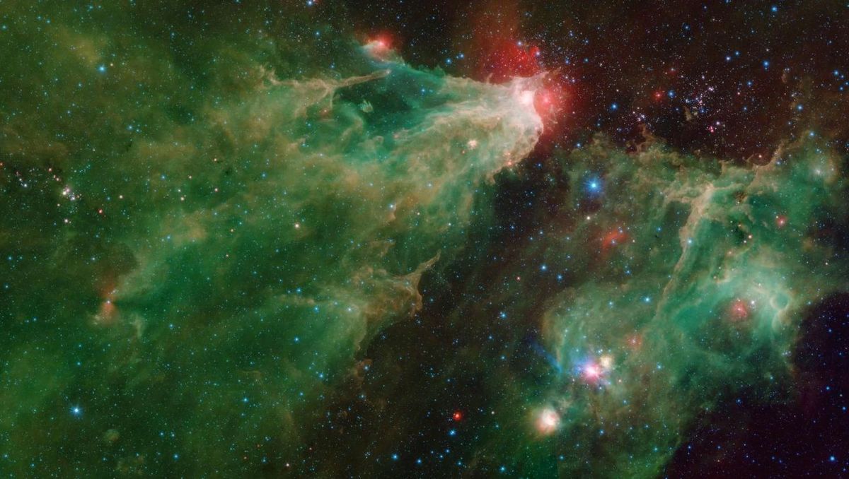 The universe is full of &quot;runaway stars&quot; trying to escape their home galaxy (including the reddish-blue dot in the bottom-right corner of this NASA telescope image). A new study suggests that some of these stellar renegades may in fact be rare supernova survivors.