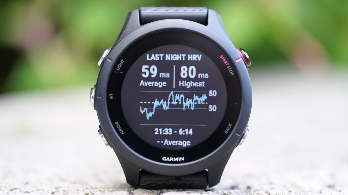 Garmin Forerunner 55 GPS Running Smartwatch for Newbie Runners with 24/7  Health