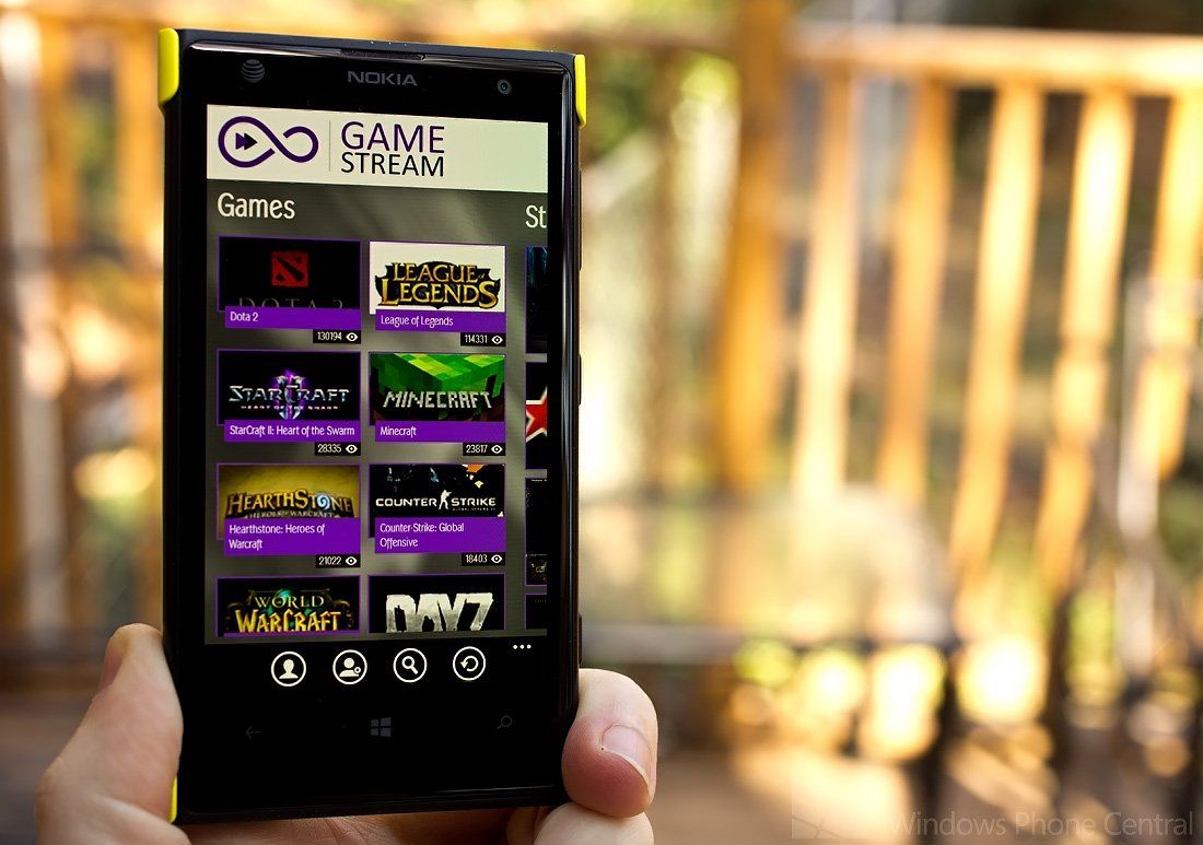 Infinite Game Stream, a Windows Phone 8 client for Twitch.tv | Windows ...