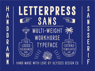 Letterpress Sans