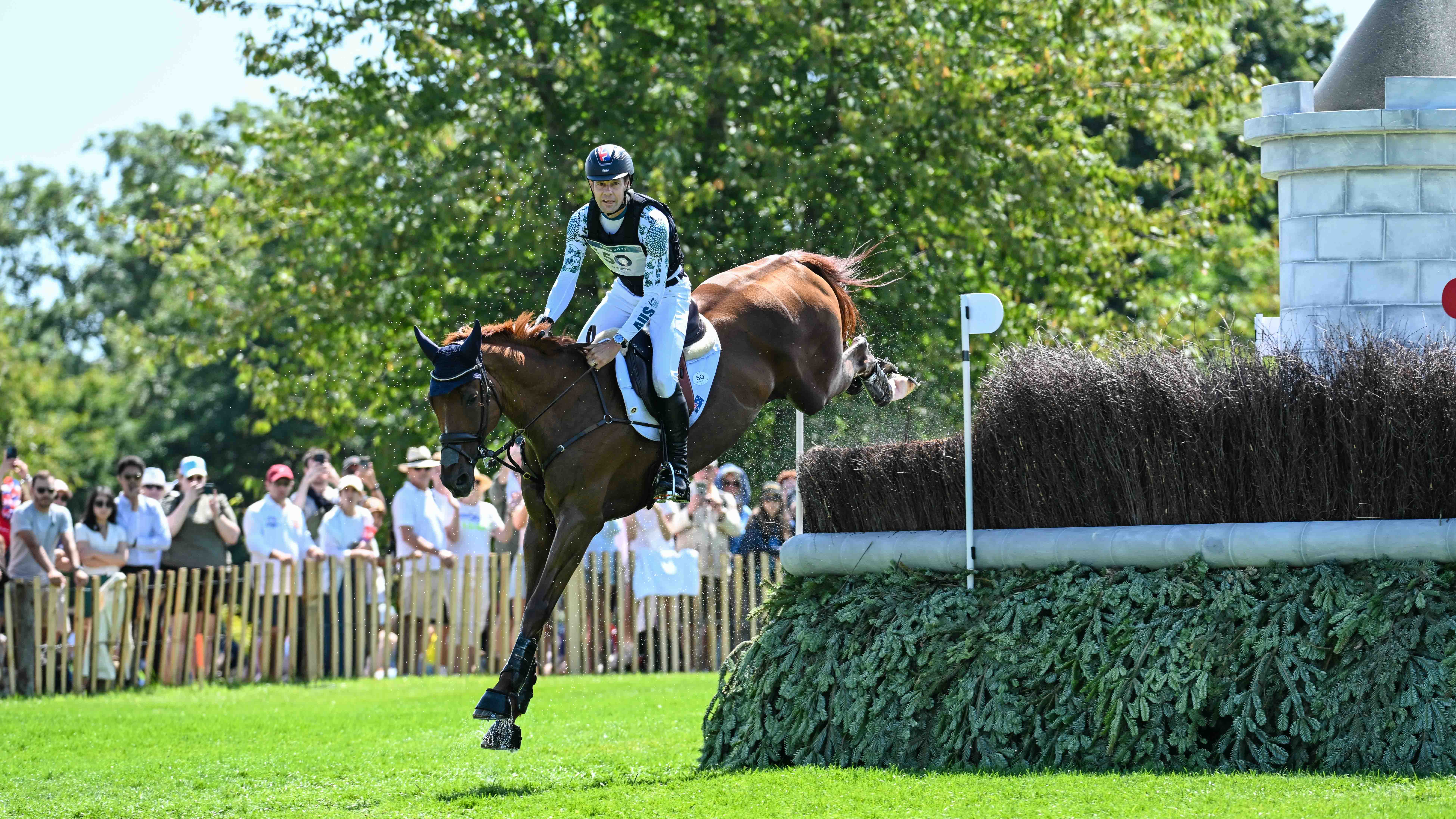 Olympics cross-country Chris Burton and Shadow Man