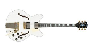 Alex Lifeson's white Gibson ES-355