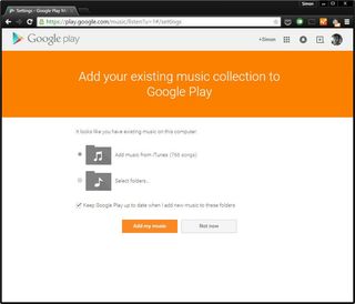 Google Play Music iTunes import