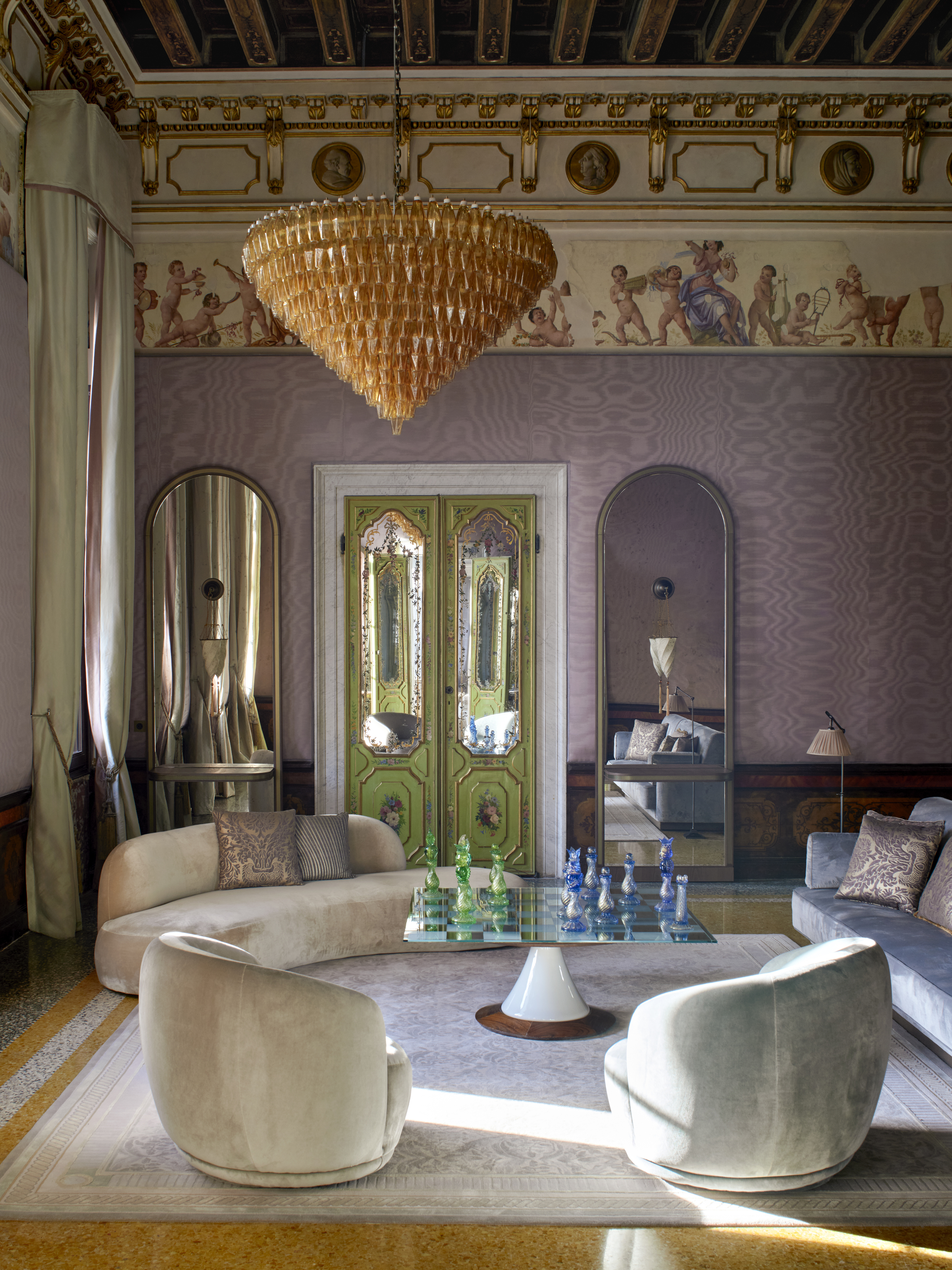 Orient Express Venezia, interiors by&amp;nbsp;Aline Asmar d'Amman