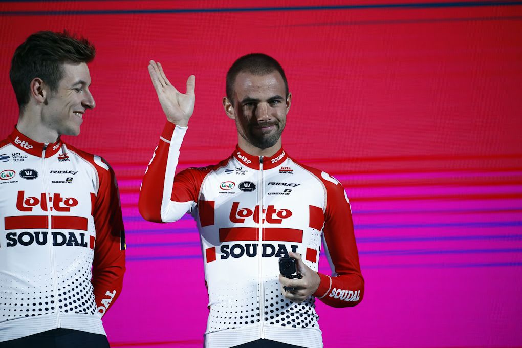 UCI Hour Record holder Victor Campanaerts
