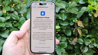 iOS 17 features including Check in and Lockdown Mode
