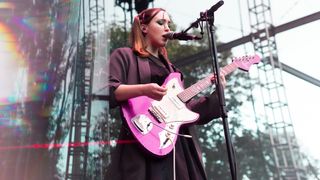 Soccer Mommy performing live