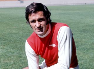 Arsenal player George Graham, 1972